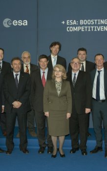 Delegáti Ministerské rady ESA 2012