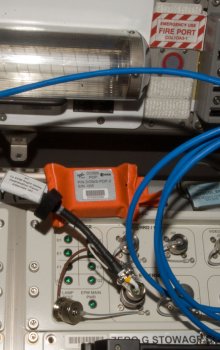 One of the passive dosimeters placed onboard ISS for the DOSIS-3D project.